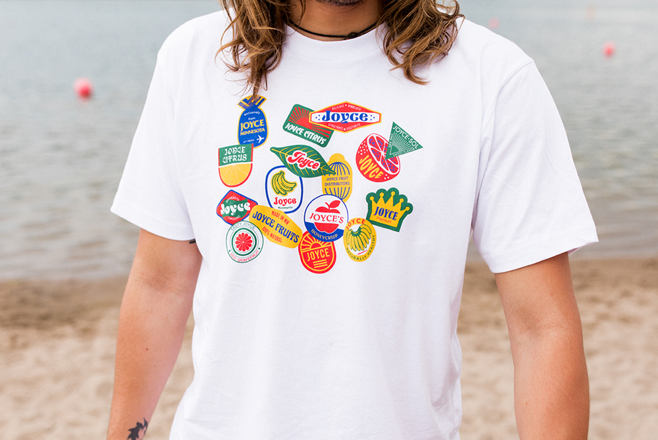 FRUIT STICKER TEE