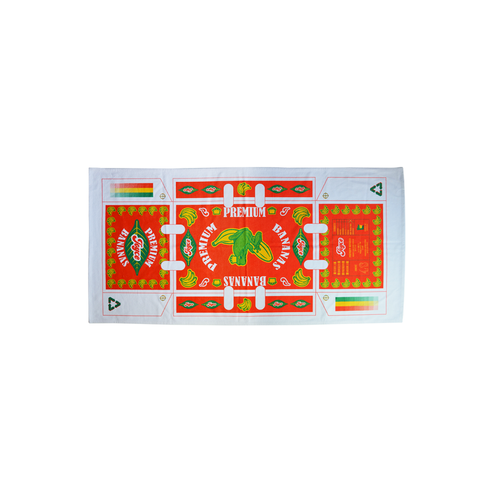 BANANA BOX BEACH TOWEL